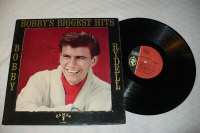 Bobby Rydell LP, Bobby's Biggest Hits, Cameo C 1009, ORIGINAL 1961, VG+