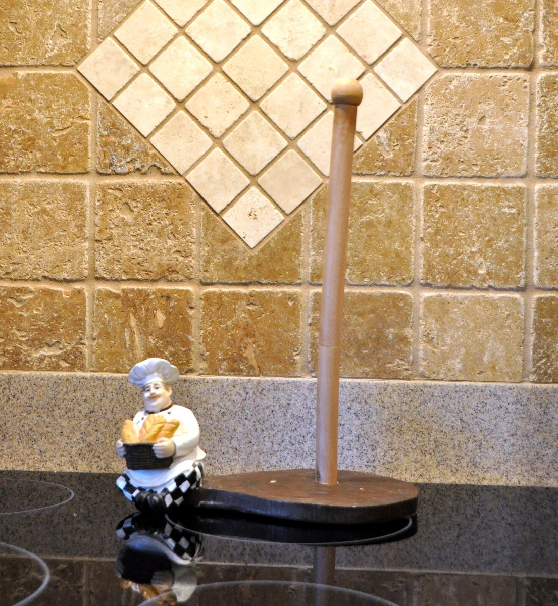 Italian chef online paper towel holder