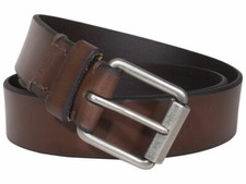 Levi's Men's Genuine Leather Belt Beveled Edge
