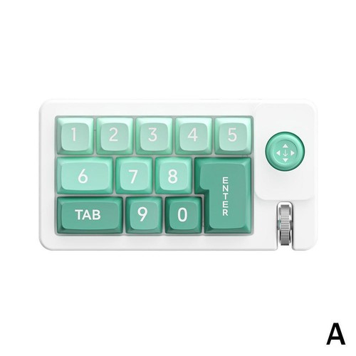 Mini USB-C Mechanical Numeric Keypad RGB Backlight Keyboard^ Wired Numpad O2L8 - Bild 18 von 18