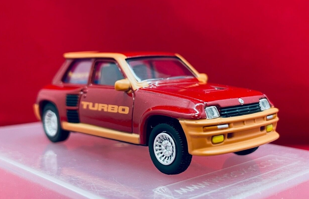 Norev Diecast 1:54 1982 Renault 5 Turbo Garnet Red