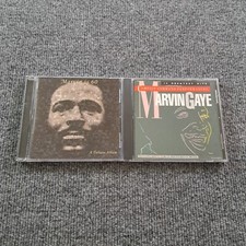 Marvin Gaye 15 Greatest Hits And Marvin Is 60 A Tribute Album CD Lot Of 2