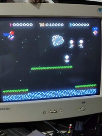 NES FAMICOM ICE CLIMBER BALLOON FIGHT GALAGA WARPMAN  version GAME CART ONLY