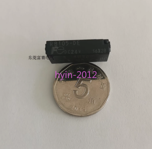 Pack De 5 Relés Fujitsu RB105-DE 24VDC – SPST, 4 Pines, 5A, Para Proyectos Eléctricos O Automoción