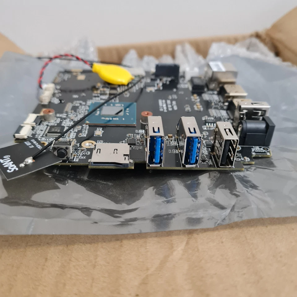 Lotto Stock di 10 Schede Madri per MINI PC - CPU- Intel J4125, 1x slot ram  DDR4 - Immagine 3 di 4