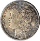 1887 Morgan Silver Dollar Choice BU Toned Uncertified #148