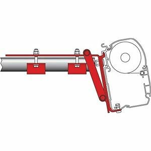 FIAMMA F45 MARKISENADAPTER KIT DACHSCHIENE 12 CM HALTERUNG FÜR WOHNWAGEN WOHNMOBIL