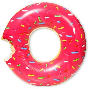 pool donut float
