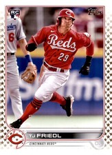 2022 Topps Factory Set Gold Stars  T.J. Friedl #546