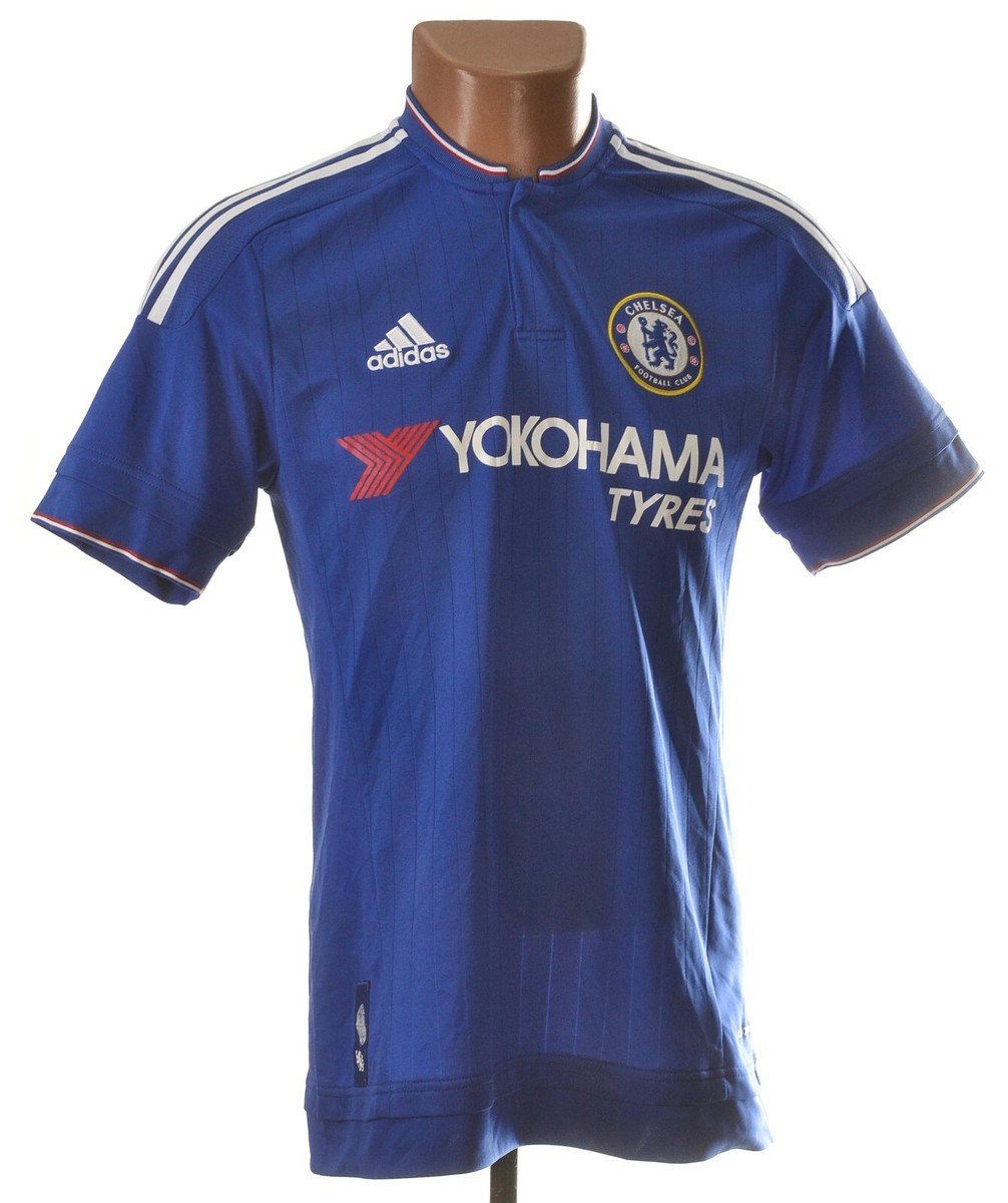 CHELSEA 2015/2016 HOME FOOTBALL SHIRT JERSEY ADIDAS SIZE S