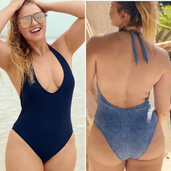 aerie super plunge one piece