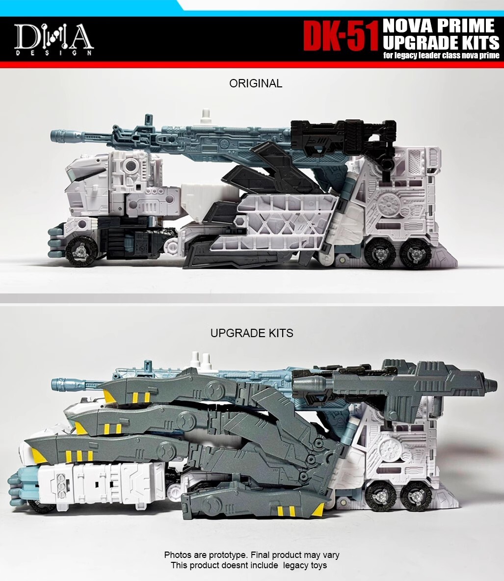 DNA DK-51 Upgrade Kit For Legacy Leader Class Nova Prime | eBay