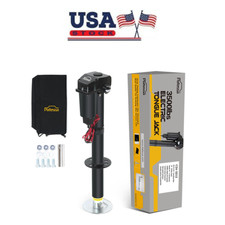 Electric Trailer Jack A Frame Travel 3500lbs 12v With Drop Foot With Cover Us Electric Trailer Jack A Frame Travel 3500lbs 12v With Drop Foot With Cover Us
