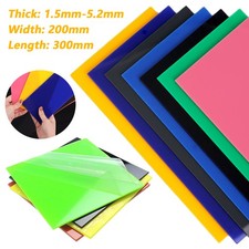 1.5mm-5.2mm Thick Coloured Plastic Sheet Board Polymethyl Methacrylate Panel