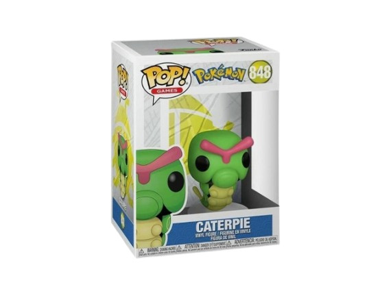 Figura - Pokemon: Funko Pop! Games - Caterpie (vinyl Figure 848)