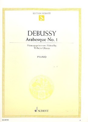 Arabesque No. 1 | Klavier., Edition Schott Einzelausgabe | Claude Debussy | Buch