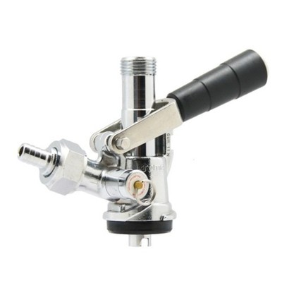 S system Keg coupler Chrome-plated Body SS Probe- NSF Certified- (C804)