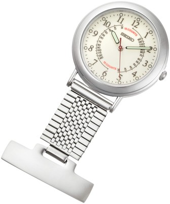 Seiko Nurse Watch Quartz Pocket Watch Simple Pulse Meter Included Svfq003