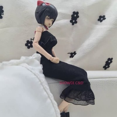 1/12 Scale Evening Dress For 6'' Shf Figma Snail Shell Gynoid Action Figure