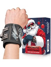 Magnetic Wristband for Holding Screws, Nails, Drill Bits for Men - Premium Nylon