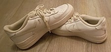 Size 7Y Youth Grade-School Nike Air Force 1 LE White/White DH2920 111
