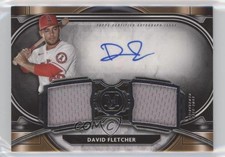 2021 Museum Collection Single-Player Dual Relic 161/349 David Fletcher Auto 2jq