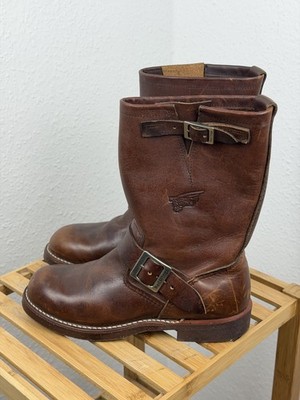 Red Wing Shoes 2991 Engineer Leather Boots EU 37,5 UK 4,5 US 5,5 Made in USA
