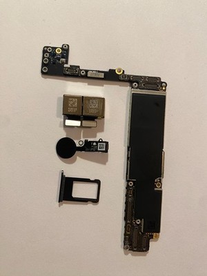 Apple iPhone 8 plus 64GB Black TracFone logic board READ A1864 ios 12