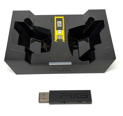 OEM RIG 800 Pro Wireless Headset Charging Base Station Dock & USB Dongle Bundle