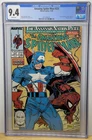 Amazing Spider-Man 323 1989 CGC 9.4 NM McFarlane Captain America Cover