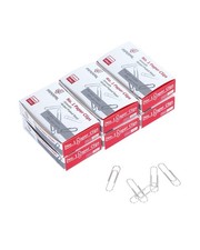 PAPERPAL Paperclips for Office School  Personal Use, 1 Smooth Paper Clip 1...