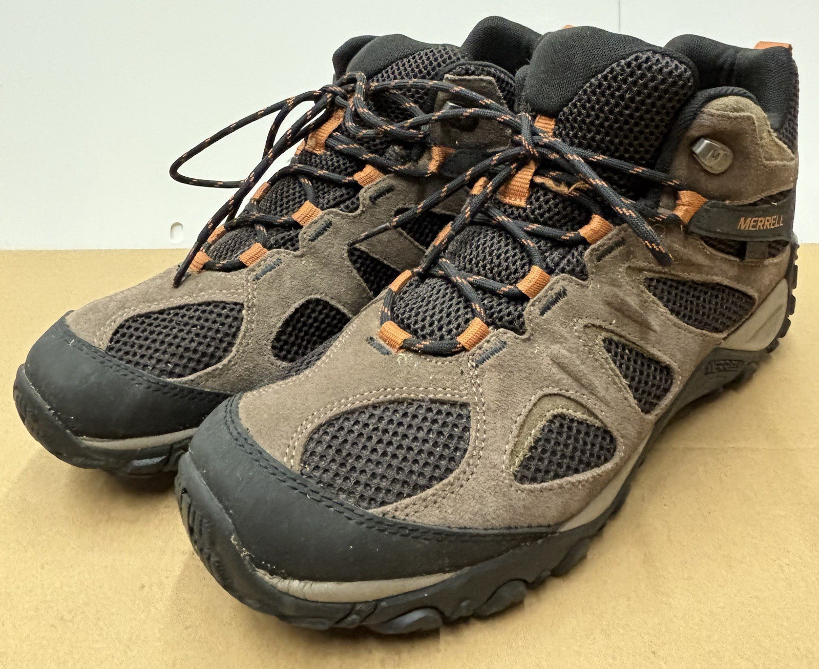 Stivali da trekking Merrell Yokota 2 marroni da uomo taglia 11 impermeabili J77375