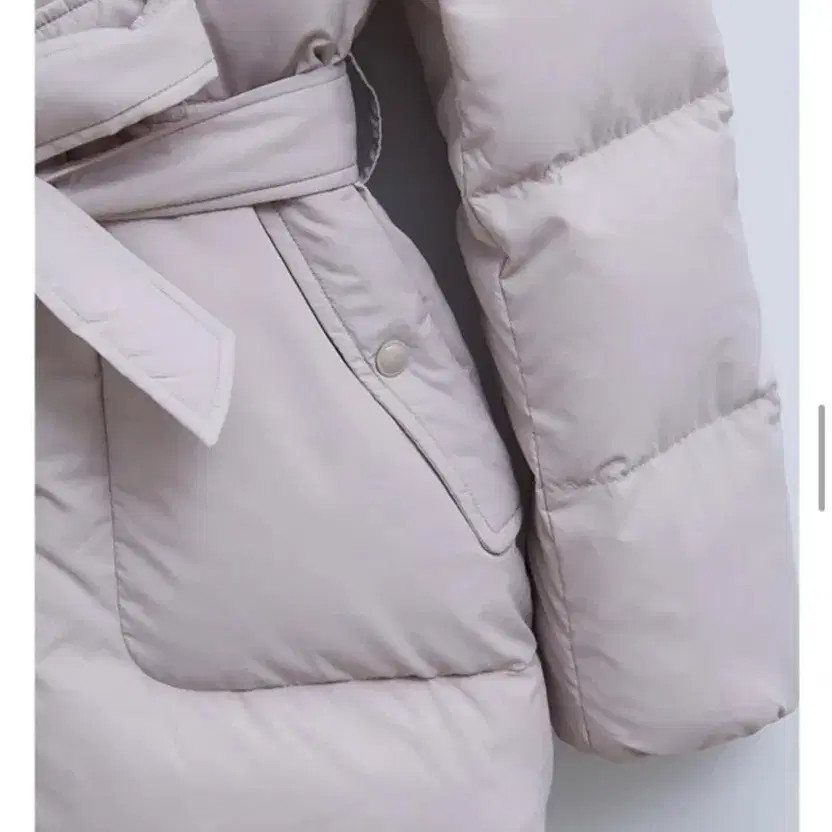 LOOM Belted Short Down Padding Jacket - image 6