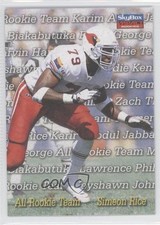 1996 Skybox Impact Rookies All-Rookie Team Simeon Rice #10 0a1