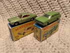 Lot Of 2 Matchbox/Lesney 60's Mercurys #62 Cougar & #73 Station Wagon W/Boxes