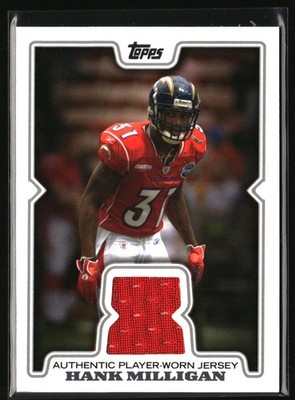 2008 Topps #R-HM Hanik Milligan Jersey Relics