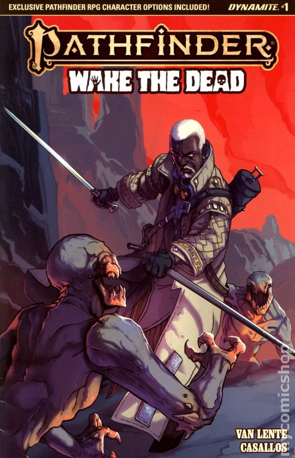 Pathfinder Wake the Dead 1B D'Alessandro Variant NM 2023 Stock Image