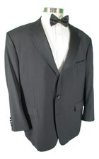 Brooks Brothers Golden Fleece Hand Tailored Black 3 Btn Wool Tuxedo 50R USA