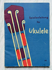 Ukulele Spielanleitung Heinz Teuchert Vintage Notenheft Frankfurt um 1955