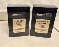 🎀Global Beauty Care🎀 2 Overnight Creams: Retinol, Glycerin & Vitamin E- NEW