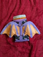 Pusheen Halloween Boosheen Batsheen Cat Harness with Bat Wings