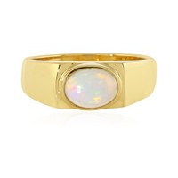 Cavill Damenring 0,71Ct Welo Opal Sterlingsilber Vergoldet Echtschmuck-