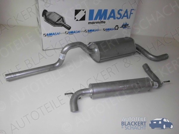 Imasaf Auspuff Ab Kat für Chrysler Grand Voyager 2.8 CRD Stow´N GO 2004-2008-image