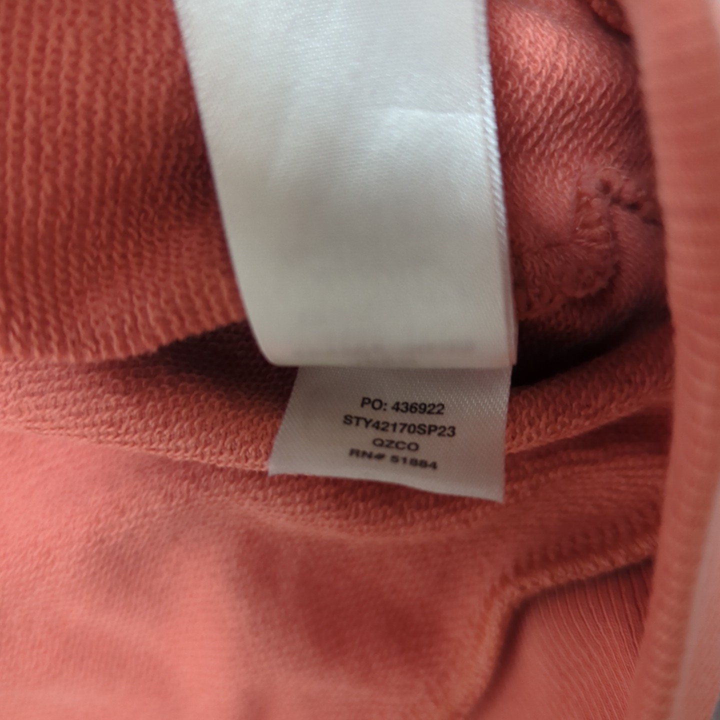 Patagonia Crewneck Sweatshirt Mens L – Coral Pink Organic Cotton Jumper thumbnail 9