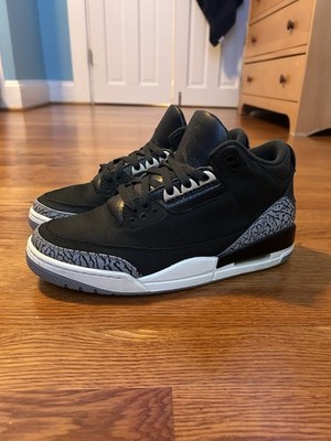 Size 11 W - Air Jordan 3 Retro | Black Cement Off Noir | eBay display picture 2