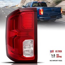 LED Tail Light Assembly Compatible with Chevy Silverado 1500 Driver Left Side