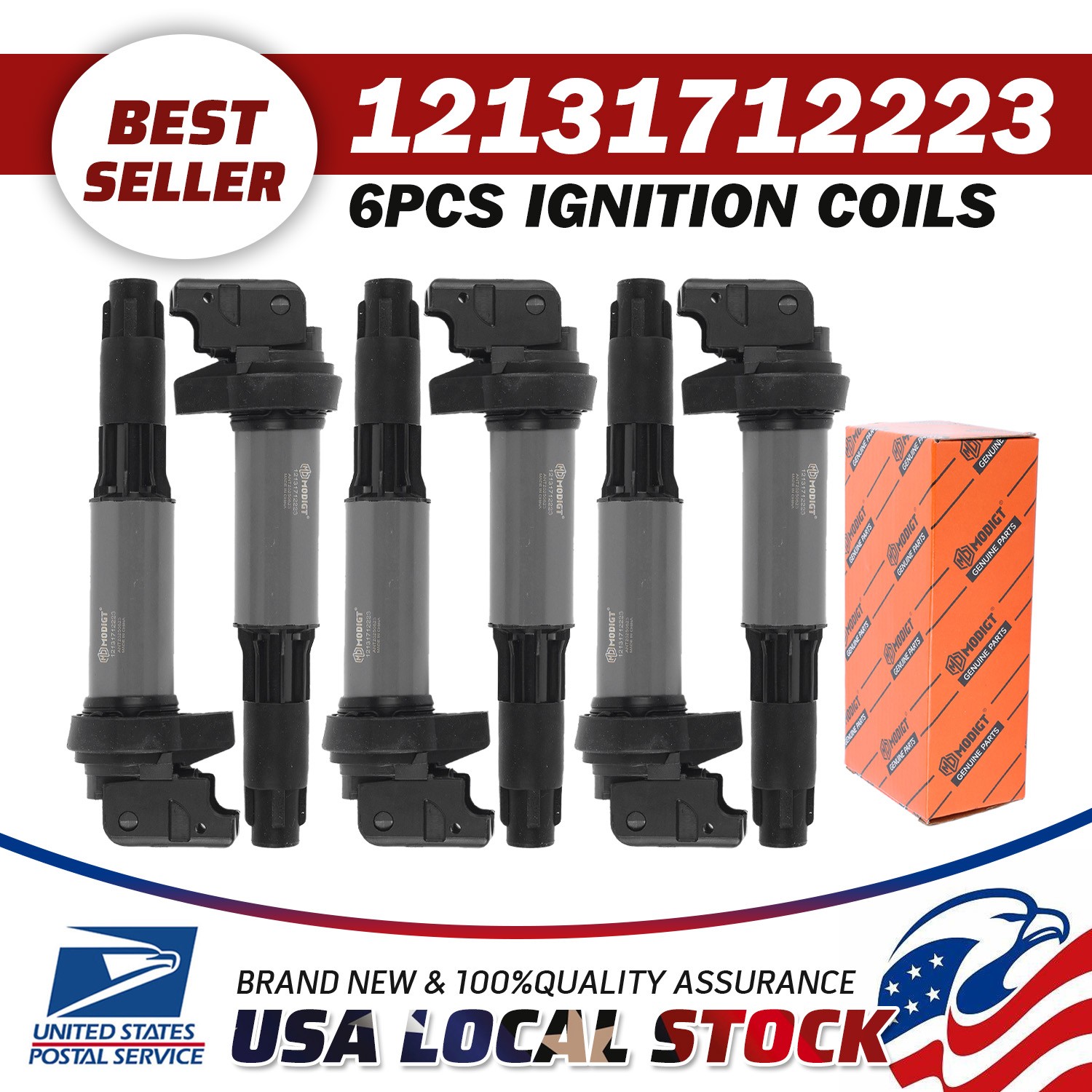 Ignition Coil for BMW 323i 328i 550i M3 X3 Mini Cooper Rolls-Royce 12131712219