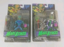 Mars Attacks Trendmasters Figure Lot Of 2 Paeec Overlord Martian Trooper Sealed