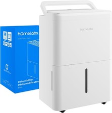 hOmeLabs  Wi-Fi Dehumidifier 1,800 Sq Ft NEW SEALED with Tamper-Proof Seals