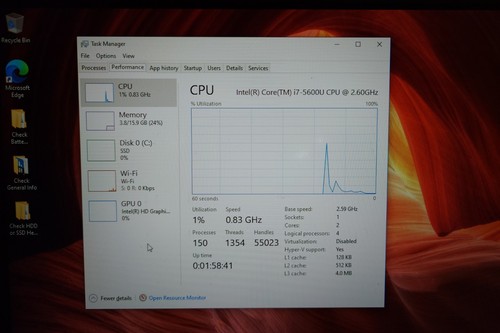 Lenovo Thinkpad X250 /I7-5600U, 16GB RAM, 128GB SSD, Win10 Pro, Reconditioned - Afbeelding 11 van 14